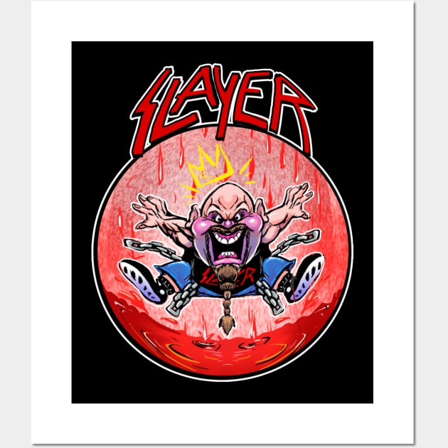 Slayer Tribute Wall Art by Biomek